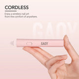 GAOY Handheld UV Light for Gel Nails, Mini Nail Light, Portable LED Nail Lamp, Cordless Rechargeable USB Nail Dryer for Fast Curing, Pen Lamp Pink B-Pink