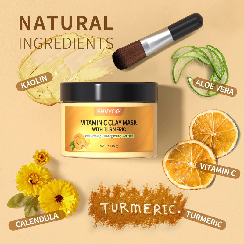 Glowing Turmeric Vitamin C Mask