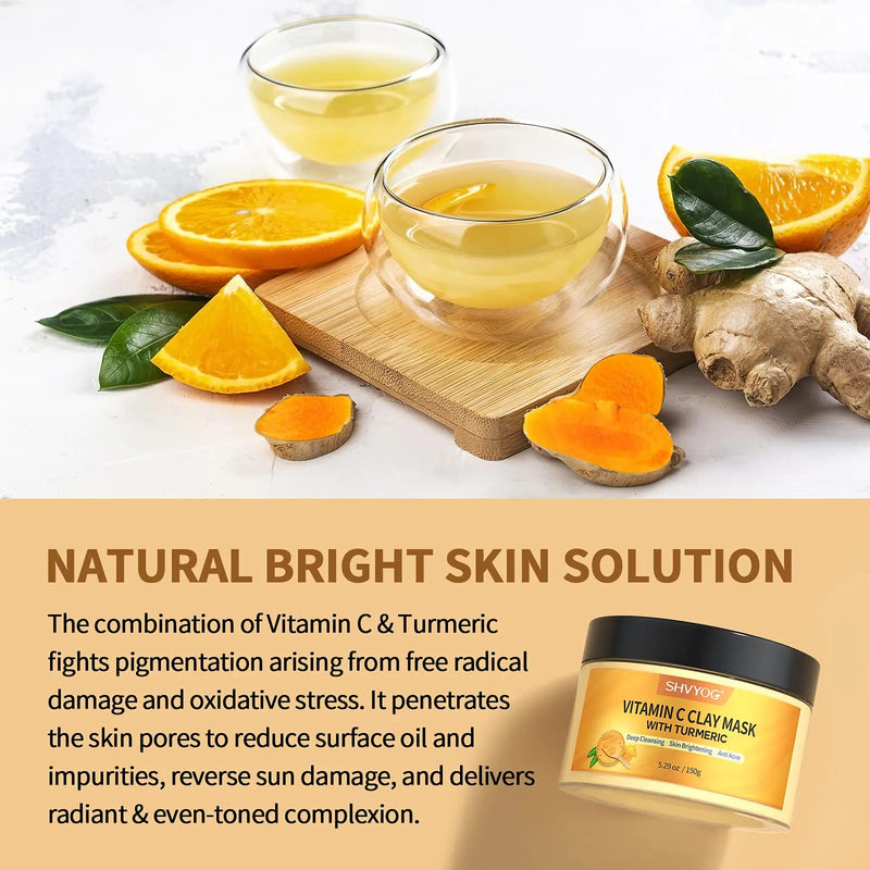 Glowing Turmeric Vitamin C Mask