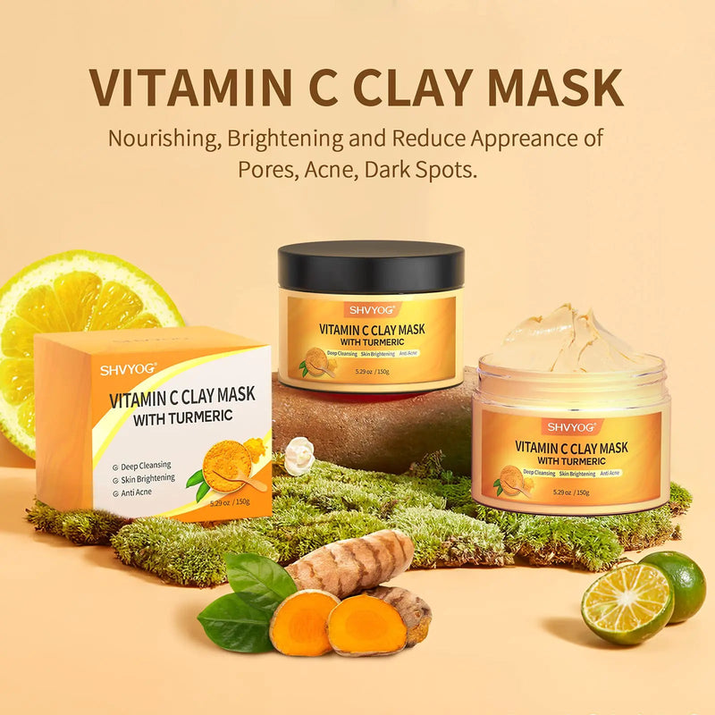 Glowing Turmeric Vitamin C Mask