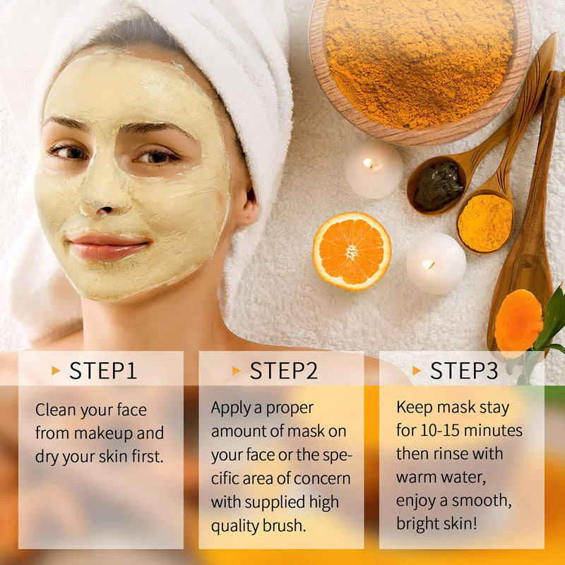 Glowing Turmeric Vitamin C Mask