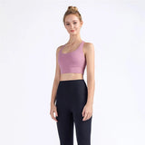 Breathable Fabric Nylon Yoga Tops