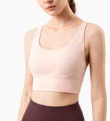 Breathable Fabric Nylon Yoga Tops